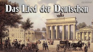 Das Lied der Deutschen Full German anthemEnglish translation [upl. by Aehtela]