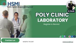 Laboratory in polyclinic  HSMI By Dr Nadir [upl. by Htirehc309]