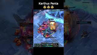 Karthus Penta 🔥☠ shorts league  leagueoflegends karthus aram pentakill [upl. by Wil]