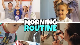 MORNING ROUTINE Famiglia GBR  Speciale 500000 iscritti [upl. by Luy218]