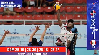 República Dominicana vs Perú COPA PANAMERICANA DE VOLEIBOL 2024 [upl. by Moncear]