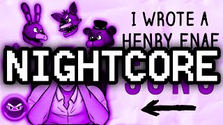 Nightcore ► FNAF Henry Song quotDisconnectedquot LYRICS [upl. by Seugirdor]