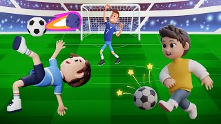 Lets Play Soccer  Fotball Song  Sport Songs Kids Songs  Nursery Rhymes For Children [upl. by Mychael292]