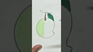 How to draw a mango [upl. by Roddy]