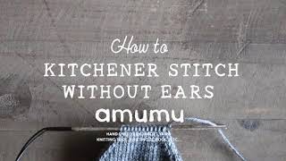 How to work kitchener stitch without ears [upl. by Anahsirk]