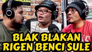 RIGEN MARAH SAMA SULE KACAU PODCAST GUE [upl. by Anneyehc]