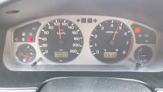 Nissan Primera P11 GA16DE 16 16V 90HP 20140 kmh acceleration stock pure sound 1999 [upl. by Oihsoy]