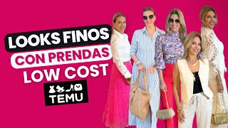 Looks Finos con prendas Low Cost TEMU [upl. by Latsirhc442]