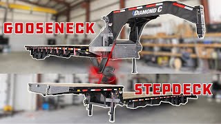 Stepdeck VS Gooseneck Which is Better [upl. by Nel]