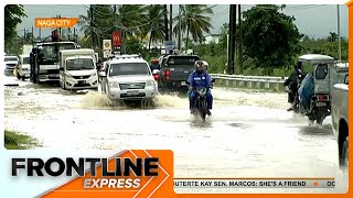 KristinePH nararamdaman na sa Camarines Sur  Frontline Express [upl. by Alinoel]