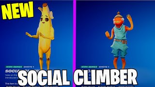 FORTNITE SOCIAL CLIMBER EMOTE 1 HOUR DANCE ICON SERIES [upl. by Sabian]