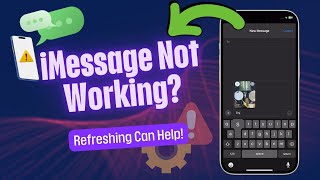 iPhone 15 iMessage Not Working Toggle iMessage Off and On to Refresh [upl. by Ferris]