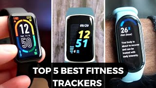 Top 5  Best Fitness Tracker with Heartrate Sleep Steps SpO2 Tracking to buy in 2023 [upl. by Cyndia652]