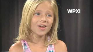 WPXI Americas Got Talent Jackie Evancho Sings A Cappella [upl. by Conlen]