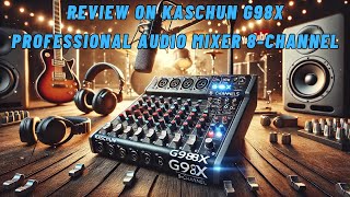 8Channel Bluetooth Mixer Review HighQuality Sound amp Easy Control [upl. by Collayer595]