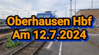 Oberhausen Hbf am 1272024 [upl. by Stevy661]