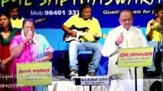 SPB Live  Ilayarajas Andhi Varum Neram with GOPAL SAPTHASWARAM Light Music Orchestra [upl. by Cassilda]