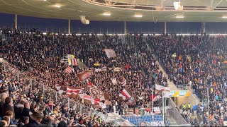 5000 St Pauli Fans in Hoffenheim  St Pauli 02  Siegtreffer Bundesliga 2425 Stadionvlog [upl. by Thamora349]