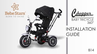 Chopper 6in1 Baby Tricycle 360° Installation guide [upl. by Kara-Lynn]