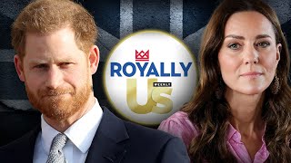 Prince Harry Avoids King Charles amp Kate Middleton Hiatus Continues Amid Health Woes  Royally Us [upl. by Acirdna]