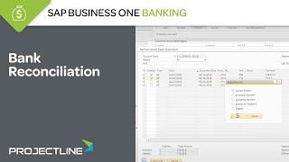 SAP Business One Bank Reconciliation [upl. by Letty]