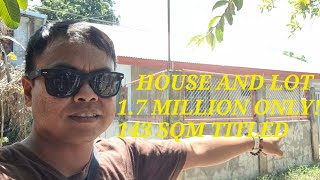 vlog 506 HOUSE AND LOT IN ROSALES PANGASINAN 17M ONLY143 SQM [upl. by Nylecaj20]