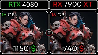 RTX 4080 vs RX 7900 XT Gaming Benchmarks and Results [upl. by Nommad104]