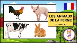 LES ANIMAUX DE LA FERME POUR ENFANTS  Les noms et bruits [upl. by Ammadis]