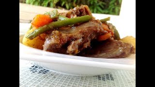 Goat stew  🔥 🔥 Ragoût de chèvre aux légumes et aux épices [upl. by Christen]