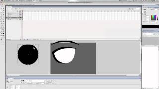 Flash Tutorial Animating An Eye In Macromedia Flash 8 1080P [upl. by Legna]