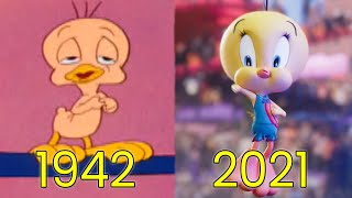 Evolution of Tweety Bird in Movies Cartoons amp TV 19422021 [upl. by Annaesor]