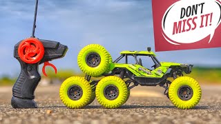 RC 8 wheel Rock CrawlerRemote control 24Ghz Stunt car unboxing [upl. by Eedeed868]