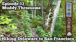 3 Trails On One  North Country Trail  Buckeye Trail  Burr Oak  American Discovery Trail Ep 33 [upl. by Ruyam]