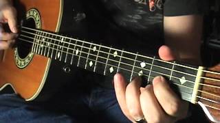 Basic Willie Nelson Style Walk Ups amp Walk Downs Scott Grove Guitar Lesson [upl. by Deibel]