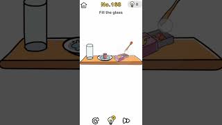 BRAIN OUT LEVEL 168 FILL THE GLASS10 trending for gaming [upl. by Lad]