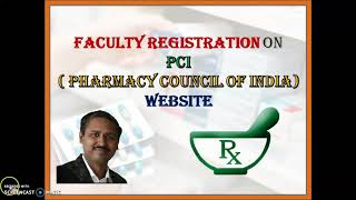 PCI FACULTY REGISTRATION [upl. by Bone292]