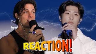 BTS RM Wildflower REACTION by professional singer [upl. by Ettedanreb]