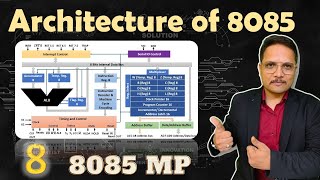 Architecture of 8085 Microprocessor Data Flow and Working Explained  8085 [upl. by Nnylaj]