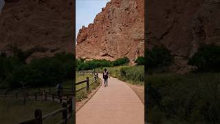 Garden of the Gods Colorado Springs CO Beautiful easy walks among towering rock formations [upl. by Shelden]