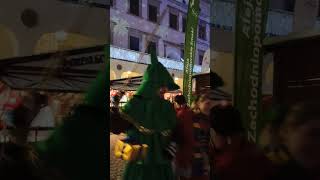 Polen  Kleiner Weihnachtsmarkt in Stettin Tradycyjny jarmark świąteczny  Zamek Książąt Pomorskich [upl. by Aedni]