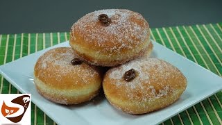 Bomboloni alla nutella sofficissimi e facili da fare  Dolci [upl. by Enyawd859]