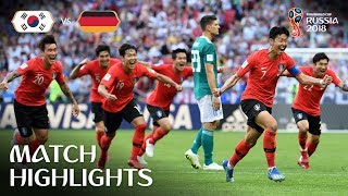 Korea Republic v Germany  2018 FIFA World Cup  Match Highlights [upl. by Shayna35]