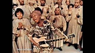 Sister Rosetta Tharpe  Up Above My Head live Colourised 1964 [upl. by Ahsimak931]