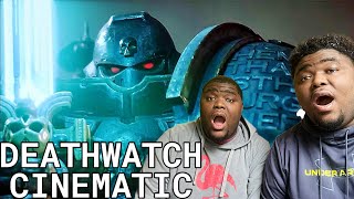 Twins React to DEATHWATCH Official Warhammer 40K Cinenmatic  REACTION [upl. by Ailsun375]