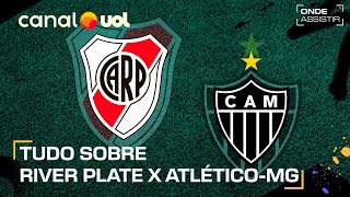 RIVER PLATE X ATLÉTICO MG ONDE ASSISTIR TRANSMISSÃO AO VIVO E HORÁRIO PELA LIBERTADORES [upl. by Marga]