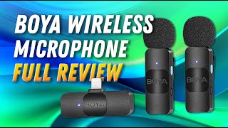 🎤 BOYA Ultracompact 24GHz Microphone System  Deep Dive Tutorial amp Review [upl. by Darcie]