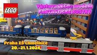 Výstava LEGO modelů 👍  FANTASTICKÉ KOSTKY  202112024 [upl. by Ilek]