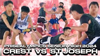 CREST VS ST JOSEPH  SENIOR PRISEALYMPICS 2024 [upl. by Suixela]