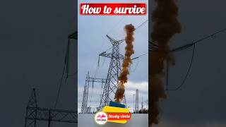 how to survive😡 sciencefact science electricity viral short [upl. by Anelleh]