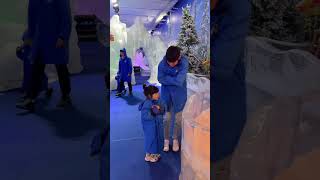 The Ice and Snow World Escape is really scary cutebabyadventure animals babyadventures [upl. by Elmajian]